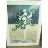 Image 2 : Signed and numbered art print , flowers in vase,