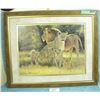 Image 1 : framed print pride of Lions - artist - Dino Pararlcmo ???
