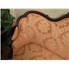 Image 2 : Lovely Victorian style couch 2 matching armchairs and 3 matching side chairs -- All are covered in a