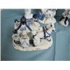 Image 2 : Lot of assorted Victorian style figurines blue accents