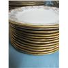 Image 10 : Weimar dinner ware table setting, various patterns, Sm Tray is Limoges