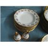 Image 3 : Weimar dinner ware table setting, various patterns, Sm Tray is Limoges