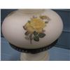 Image 2 : electric table lamp cast base yellow roses