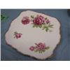 Image 18 : table dinnerware - rose themed - assorted patterns and makers