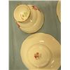 Image 21 : table dinnerware - rose themed - assorted patterns and makers
