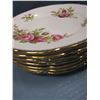 Image 4 : table dinnerware - rose themed - assorted patterns and makers