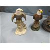 Image 2 : Collection of 4 eagle statues