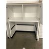 Image 2 : 2 door storage shelf (approx. 4ft W 6 1/2ft H 27in D) BIDDERS ARE RESPONSIBLE FOR ALL COSTS ASSOCIAT