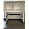 Image 2 : 2 door storage shelf (approx. 4ft W 6 1/2ft H 27in D) BIDDERS ARE RESPONSIBLE FOR ALL COSTS ASSOCIAT