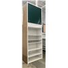 Image 2 : 6 tier single retail shelf (approx. 50in W 148in H 26in D  - excellent condition) BIDDERS ARE RESPON