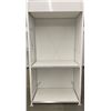 Image 2 : 2 tier single retail shelf (approx. 50in W 148in H 26in D  - excellent condition) BIDDERS ARE RESPON