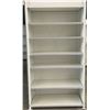 Image 2 : 6 tier single retail shelf (approx. 50in W 148in H 26in D  - excellent condition) BIDDERS ARE RESPON