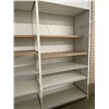 Image 3 : 2 rows of 5 tier retail shelving (approx. 97in W 148in H 26in D - excellent condition) BIDDERS ARE R