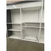 Image 2 : 4 rows of 3 tier retail shelving (approx. 193in W 148in H 26in D) BIDDERS ARE RESPONSIBLE FOR ALL CO