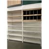 Image 2 : 5 rows of 6 tier retail shelving w/displays (approx. 241in W 148in H 26in D - excellent condition) B