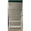 Image 2 : 4 tier single retail shelf (approx. 50in W 148in H 26in D  - excellent condition) BIDDERS ARE RESPON