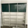 Image 1 : 3 rows of 4 tier retail shelving (approx. 146in W 148in H 26in D - excellent condition) BIDDERS ARE 