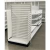 Image 1 : Large Slatwall retail w/single end cap & 7 shelves (approx. 168in W in 67H 38in D - excellent condit