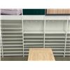 Image 3 : Large 10 rows of 8 & 10 tier retail shelves (approx. 41ft W 148in H 26in D - excellent condition) BI