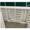 Image 2 : Large 12 rows of 2, 3 & 7 tier retail shelves (approx. 48ft W 148in H 26in D - excellent condition) 