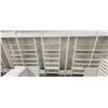 Image 3 : Large 12 rows of 2, 3 & 7 tier retail shelves (approx. 48ft W 148in H 26in D - excellent condition) 