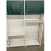 Image 2 : 4 rows of 2 tier retail shelving (approx. 181in W 148in H 26in D - excellent condition) BIDDERS ARE 