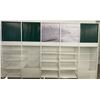 Image 2 : 9 rows of 4 retail shelves (approx. 36ft W 148in H 26in D - excellent condition) BIDDERS ARE RESPONS