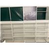 Image 3 : 9 rows of 4 retail shelves (approx. 36ft W 148in H 26in D - excellent condition) BIDDERS ARE RESPONS