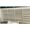 Image 2 : 8 rows of multi (approx. 37 shelves) tier retail shelves w/4 multi power plugs (approx. 32ft 148in H