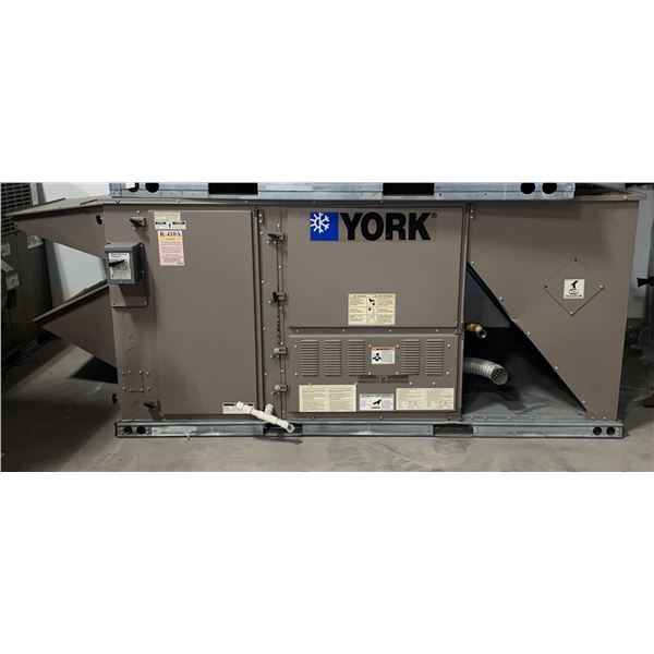 York HVAC model: ZF090N15V5AAA7 (approx. 114in W 42in H 58in D from ...