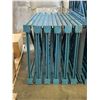 Image 2 : 6 Blue pallet racking of uprights (approx. 43in W 73in H 7in D)