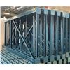 Image 2 : 6 Blue pallet racking of uprights (approx. 42in W 96in H 7in D)