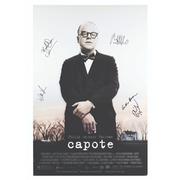 A "Capote" Signed Poster.