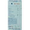 Image 1 : A Sean Connery Signed Golfing Receipt.