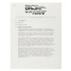 Image 1 : A "Back to the Future" Reshoot Production Memo.