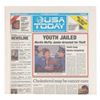 Image 1 : A "Back to the Future II" 2015 USA Today Tribute Paper.