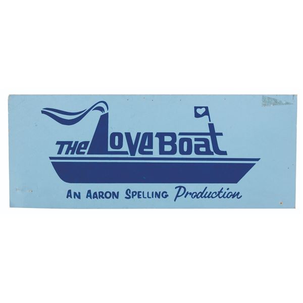 A "The Love Boat" Parking Placard.