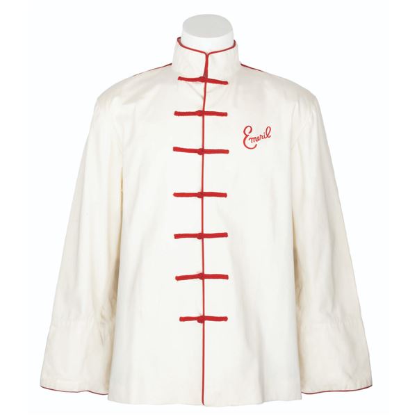 An Emeril Lagasse Chef's Coat.