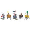 Image 2 : A Large Collection of Medieval Metal Figures.