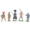 Image 8 : A Large Collection of Medieval Metal Figures.