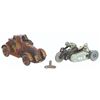 Image 1 : A Pair of Wind-Up Military Vehicle Tin Toys.