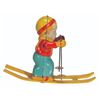 Image 6 : A Skiing Child Wind-Up Tin Toy.