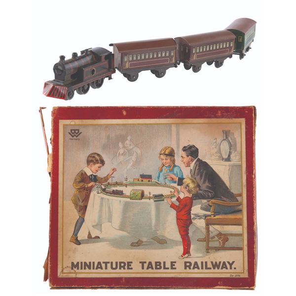 A Miniature Table Railway.