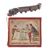 Image 1 : A Miniature Table Railway.