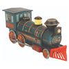 Image 2 : A Modern Toys Battery-Operated Tin Train Engine.