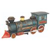 Image 3 : A Modern Toys Battery-Operated Tin Train Engine.