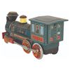 Image 4 : A Modern Toys Battery-Operated Tin Train Engine.
