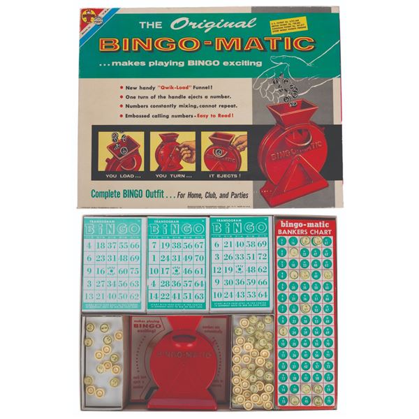 A Transogram Bingo-Matic Toy.
