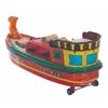 Image 6 : A Captain Kidd Pirate Ship Tin Toy.
