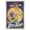 Image 1 : A "Little Boy Blue" ComiColor Cartoon One-Sheet.